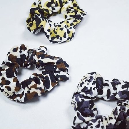 Hårbånd Scrunchie Leopard - Busy Lizzie