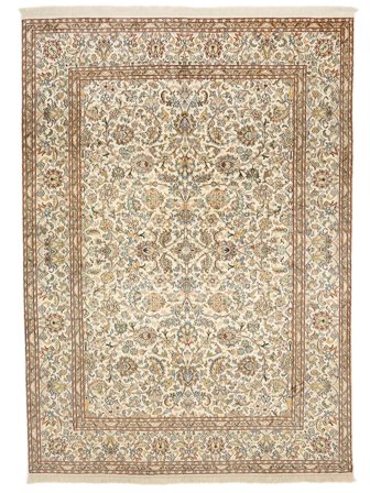 Medaille Klein Kashmir Puur Zijde Vloerkleed 157X223 Zijde