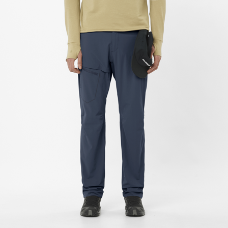 Salomon - Pantalons Vêtements Wayfarer Pants M - Blue Nights