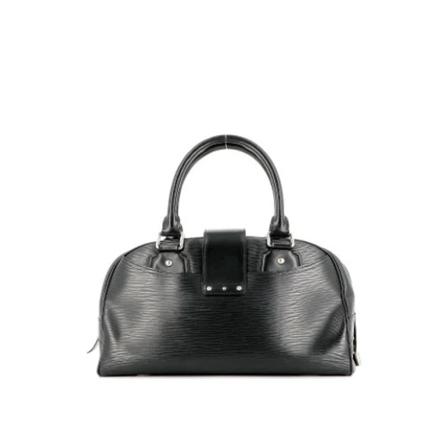 Louis Vuitton Vintage, Pre-owned Leatherlouis-vuitton-bags Zwart, Dames, Maat:ONE Size,Canvas