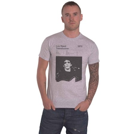 Lou Reed Unisex Vuxen Transformer Spårlista Bomull T-shirt XL