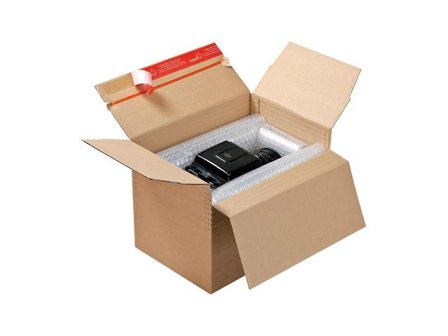 ColomPac E-handelslåda 312x223x140-224mm - Lyreco - Emballage och lagerutrustning - Lådor och well - E-handelslådor