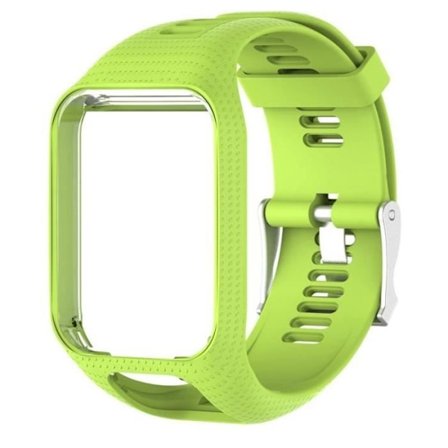 TPE Watch för TomTom Adventurer Golfer 2 Runner 2-3 Spark - Spark 3 GPS Watch(Lime)