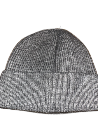 Grå ribbad Moncler mössa