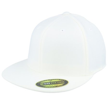 Flexfit - Bílá fitted Kšiltovka - Premium 210 White Fitted @ Hatstore
