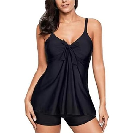 Baddräkt Dam 2-delad Baddräkt Set V-ringad Push Up