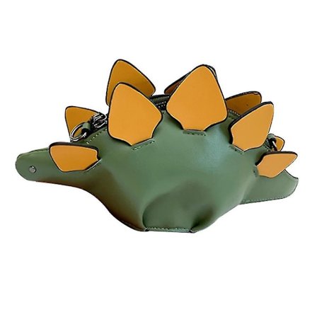 Dinosaur Skulder Vesker, pu Stegosaurus Crossbody Bag For Jente Kvinner