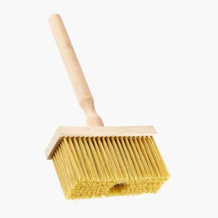 Kalkborste 75 mm Borst Syntetborst Bokträ - Biltema