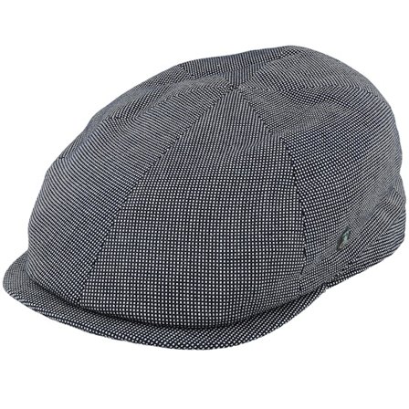 City Sport - Stripe Black Dad Cap Flatcap Black Cap - @ Hatstore