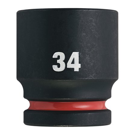 Milwaukee 4932480371 Kraftpipe 3/4-tommers SHOCKWAVE, standard 34 mm, Håndverktøy