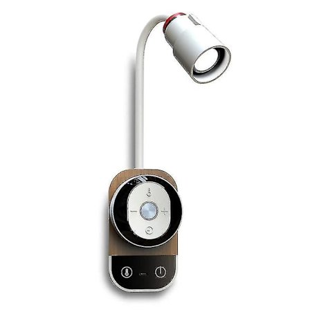LED Læsevægslampe med Fjernbetjening Berøringsdæmpbar USB-opladning Bordlampe Natlampe til Soveværelse