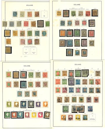Island 1873-1995 - Rigtig flot samling i 1 album