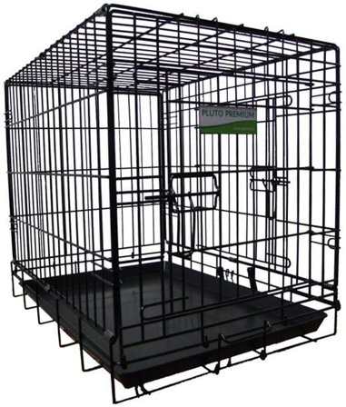 Active Canis Travel Dog Car Cage 49x33x39,5 Black