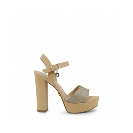 Laura Biagiotti, High Heel Sandals Beige, Dames, Maat:37 EU