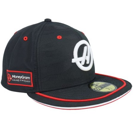 New Era - Motor Svart fitted Keps - Haas F1 25 Team 59FIFTY Black Camo Fitted @ Hatstore
