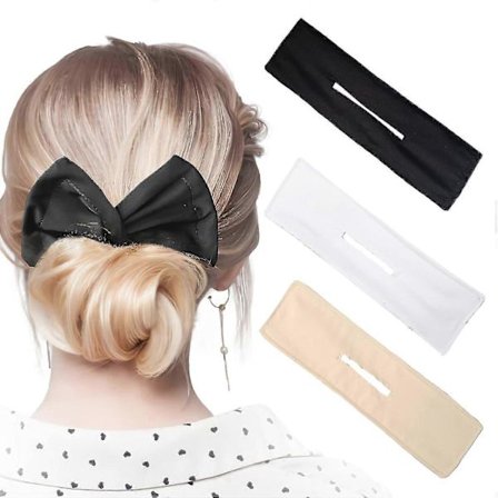 3-pack Bun Twister Flexibel Donut Bun, Lazy Curler, Hårband Fransk Twist Bun