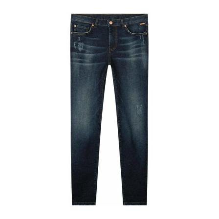Summum Woman Tapered Jeans , Blauw , Dames , Maat: L