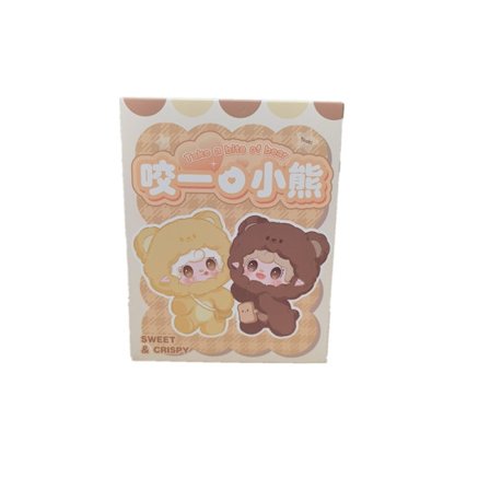 Yooki Bite Bear Blind Box Ornaments - Sødt Anime vedhængslegetøj til piger, mystisk gavedekoration