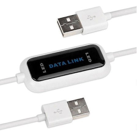 USB-kabel for dataoverføring mellom PC-er for Windows - USB 2.0 Data Link PC-kabel