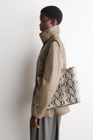 COS Townhouse Shopper Bag - Leather in Beige - Women