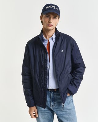 GANT - Lett isolert jakke til herre evening blue