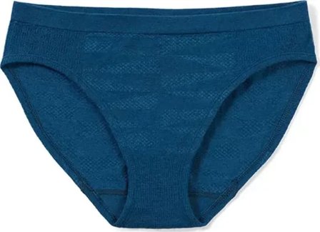 Smartwool Women's Seamless Bikini Women undergarment Blue M