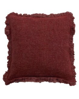 Pudebetræk Madde ensfarvet 1-pak Rød