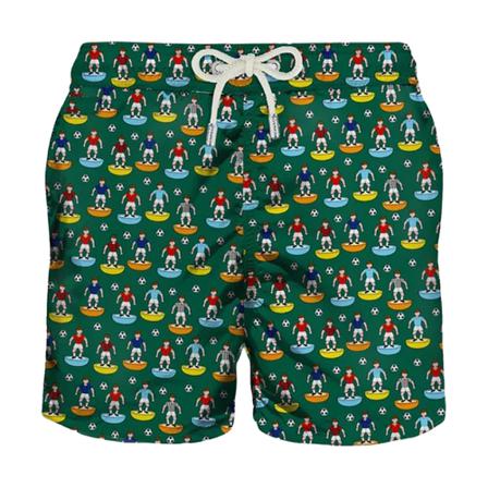 MC2 Saint Barth Swim Shorts Lighting Footbut 51 Grøn, Herre Badeshorts, Størrelse: 2XL