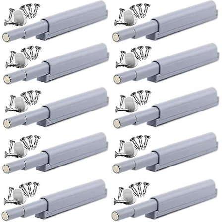 Magnetiske trykklåser, låser åpner og lukker døren med et enkelt trykk (10 stk)