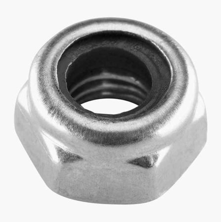 Låsmutter M6 A4 25 st. - Biltema