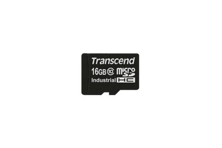 Transcend Industrial Temp SD100I - flashminnekort - 16 GB - microSD