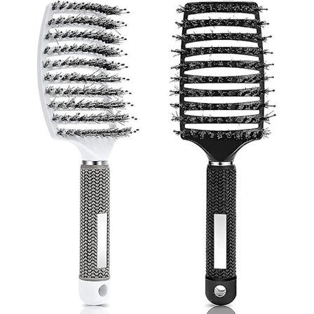 Hårbørste Buet Vent Børste Tanglefri Mænd Kvinder
