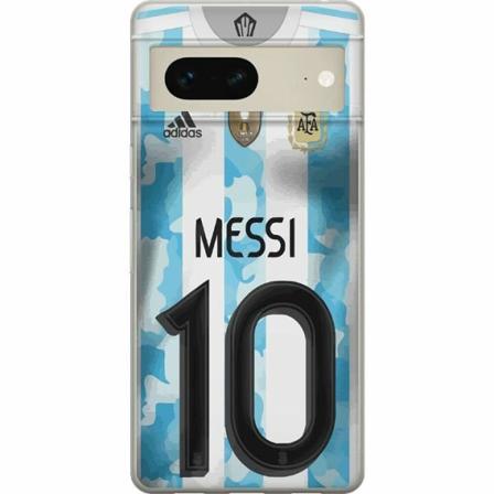 Google Pixel 7 Genomskinligt Skal Lionel Andrés Messi