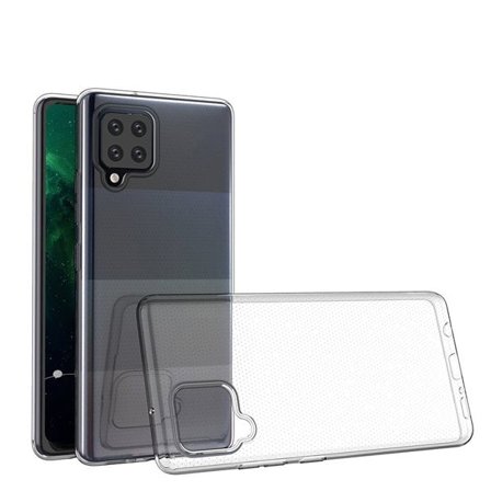 Ultra Clear 0.5mm Asia Gel TPU Cover for Samsung Galaxy A12 / Galaxy M12 läpinäkyvää