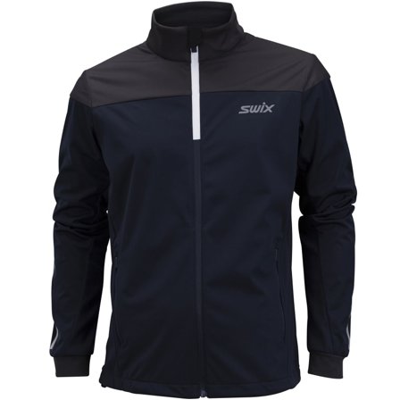 Swix Men's Cross Jacket Men lined workout jackets Blue S