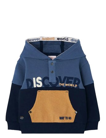Boboli | Fleece With Pockets Sweatshirt | 104