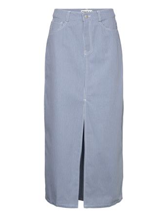 Onlmerle Hw Lon Slit Stripe Skirt Cc Pnt Blue ONLY