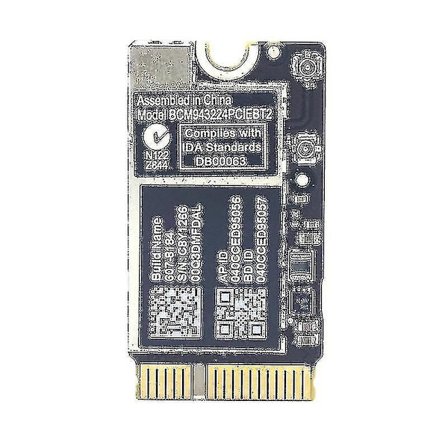 Wifi-kort trådløst 600m 2.45g Wifi Bluetooth for Mac Os Macbook