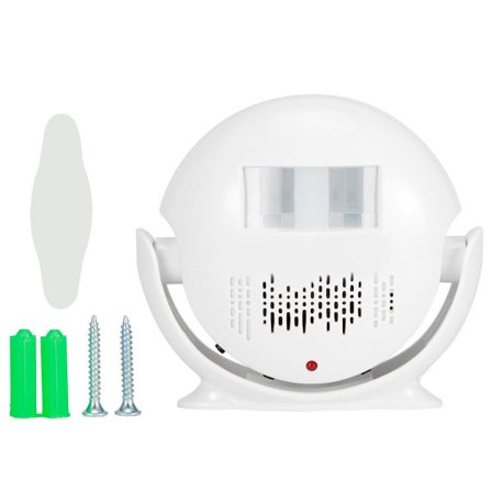 Waytronic Välkommen Dörrklocka Alarm IR Infraröd Sensor Röst KLB