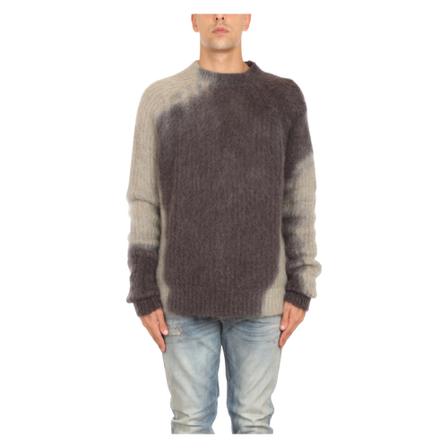 Diesel Round-neck Strik Sort, Herre Strik