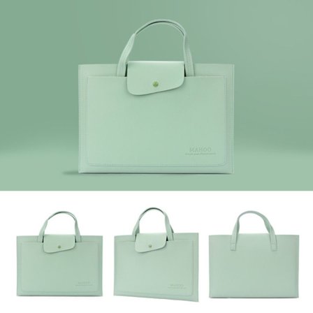 Laptopväska Axelhandväska GRÖN 15,6 tum 15,6 tum