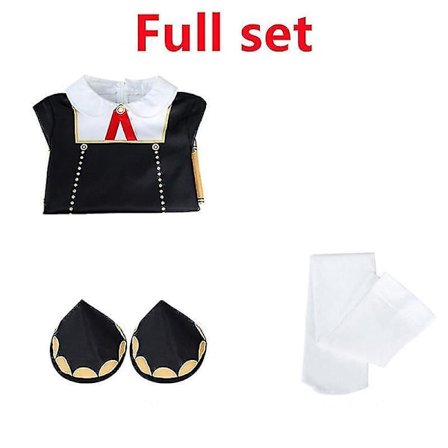 Adult Kids Anime Spy Family Anya Forger Dress Uniform Cosplay Costume -a