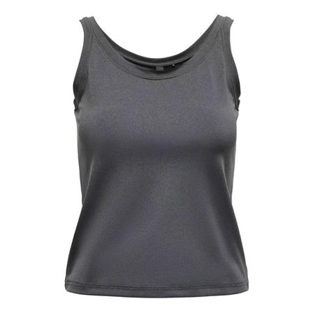 Only Feven short tank top , Grijs , Dames , Maat: L