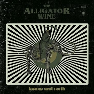 Bones and teeth Alligator Wine The