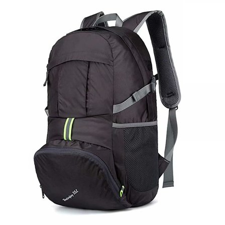 Ultralet Pakkebar Rygsæk, 20L Foldbar, Camping Vandring Dagstur Rygsæk