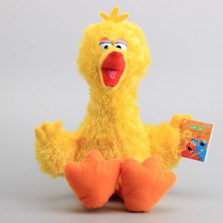 Bedårande Sesame Street plysch Elmo Zoe Ernie Oscar Cookie Grover Bird Nwt Toys