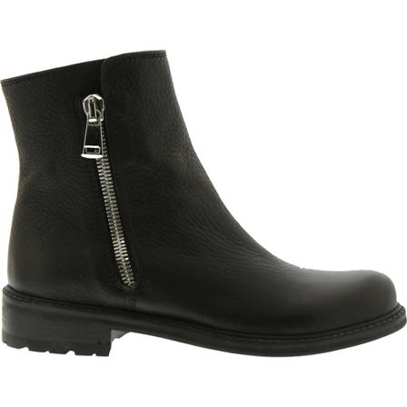 Blackstone Ql04 Black - Zipper Boot , Zwart , Dames , Maat: 41 EU Enkellaarsjes