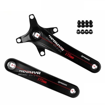 104BCD MTB Bike Neliömäinen Polkupyörän Kampi Ketjurenkaat 170mm 175mm Kampisarja 30T 32T 34T 36T 38T 40T 42T kapeat leveät ketjupyörät