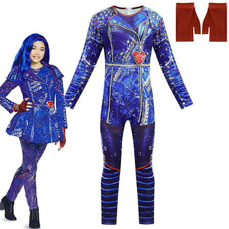Descendants 3 Mal Kostume til piger - Mønster 2