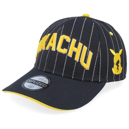 Difuzed - Svart adjustable Caps - Pokémon Curved Bill Black/Yellow Adjustable @ Hatstore